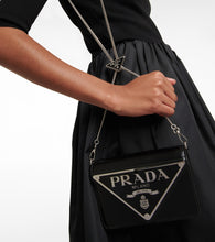 Prada Mini leather crossbody bag