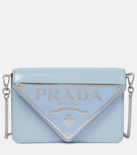 Prada Mini leather crossbody bag - Prada迷你皮革斜挎包