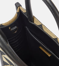 Prada Mini patterned jacquard tote bag