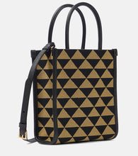 Prada Mini patterned jacquard tote bag