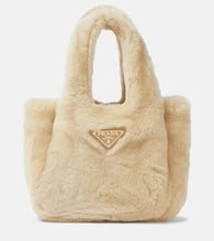 Prada Mini shearling tote bag - Prada迷你羊毛手提包