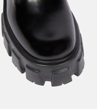 Prada Monolith leather ankle boots