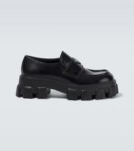 Prada Monolith leather loafers - Prada Monolith 皮革乐福鞋