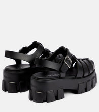 Prada Monolith platform sandals