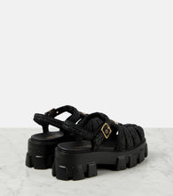 Prada Monolith platform sandals
