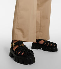 Prada Monolith platform sandals