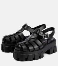 Prada Monolith platform sandals