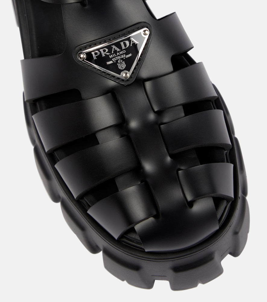 Prada Monolith platform sandals