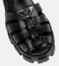 Prada Monolith platform sandals