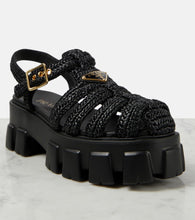 Prada Monolith platform sandals