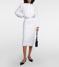 Prada Padded cotton pencil skirt