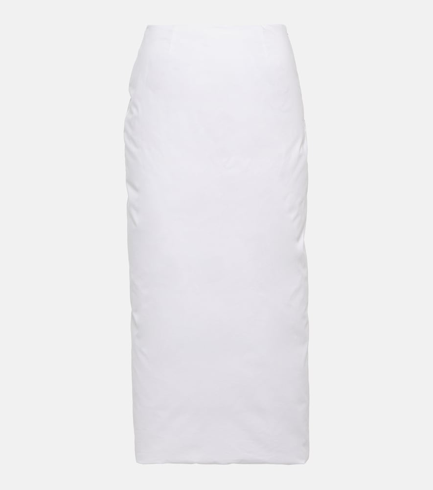 Prada Padded cotton pencil skirt - Prada 棉质铅笔裙