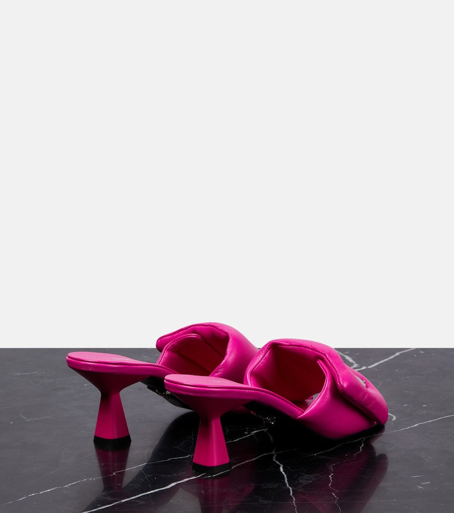 Prada Padded leather mules