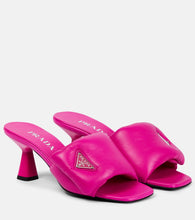 Prada Padded leather mules - Prada 皮革软垫穆勒鞋