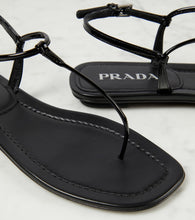 Prada Patent leather thong sandals