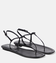 Prada Patent leather thong sandals - Prada漆皮人字拖