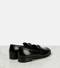Prada Penny leather loafers