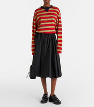 Prada Platform leather loafers