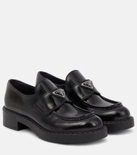 Prada Platform leather loafers - Prada 厚底皮鞋