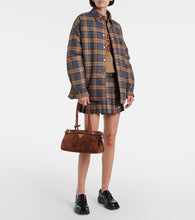 Prada Prada Bonnie Medium suede shoulder bag