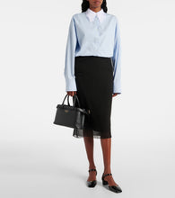 Prada Prada Buckle Small leather tote bag