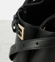 Prada Prada Buckle Small leather tote bag