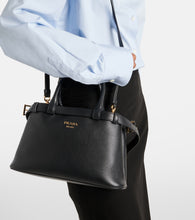 Prada Prada Buckle Small leather tote bag