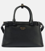 Prada Prada Buckle Small leather tote bag - Prada Prada Buckle 小号皮革手提包
