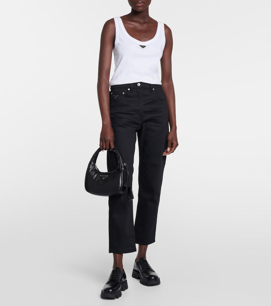 Prada Prada Soft Mini leather tote bag