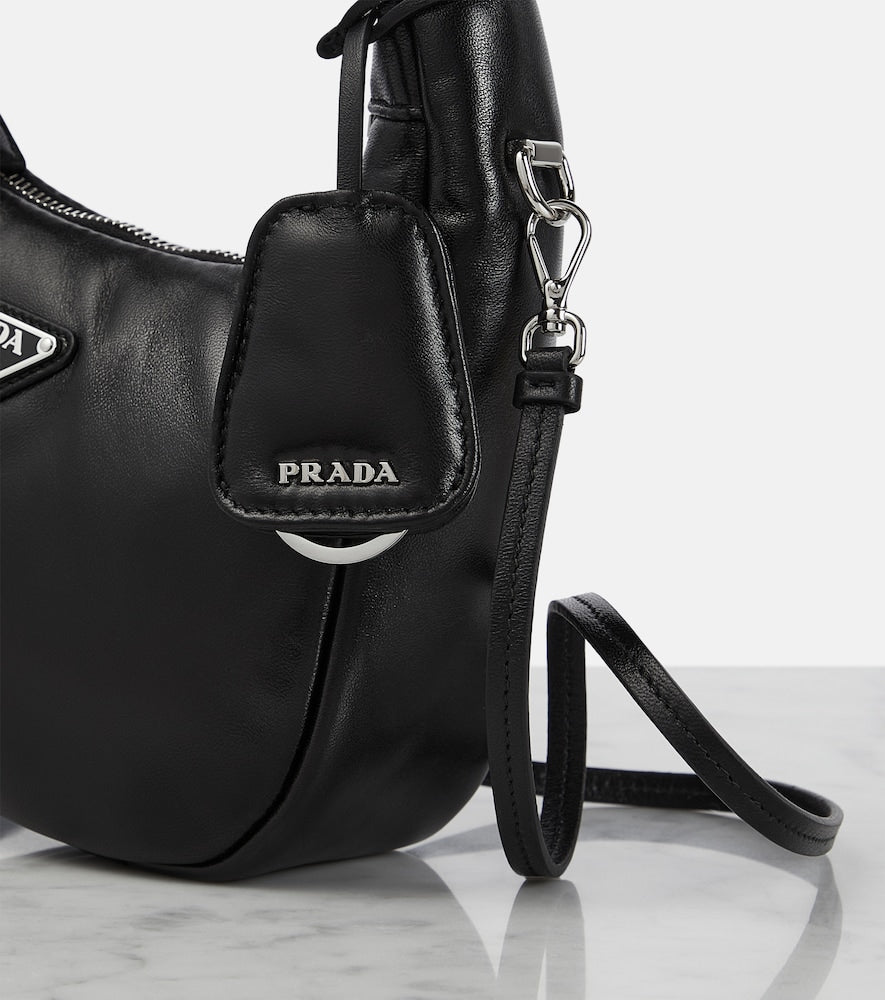 Prada Prada Soft Mini leather tote bag
