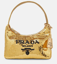 Prada Re-Edition 2000 Mini sequined shoulder bag - Prada 2000 年复刻版迷你亮片单肩包