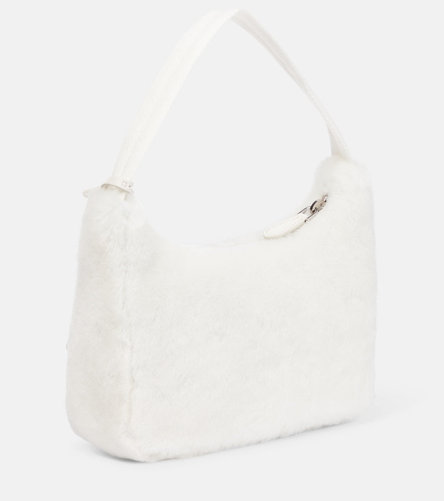 Prada Re-Edition 2000 shearling shoulder bag