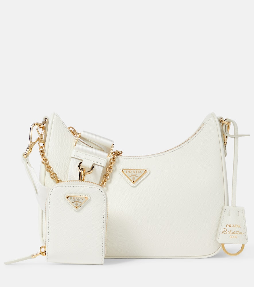 Prada Re-Edition 2005 Small leather shoulder bag - Prada 2005 复刻版小号皮革单肩包