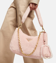 Prada Re-Edition 2005 shearling shoulder bag