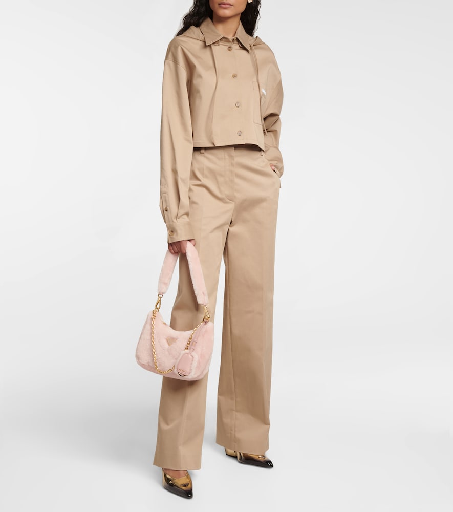 Prada Re-Edition 2005 shearling shoulder bag