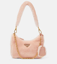 Prada Re-Edition 2005 shearling shoulder bag - Prada 2005 复刻版羊毛肩包