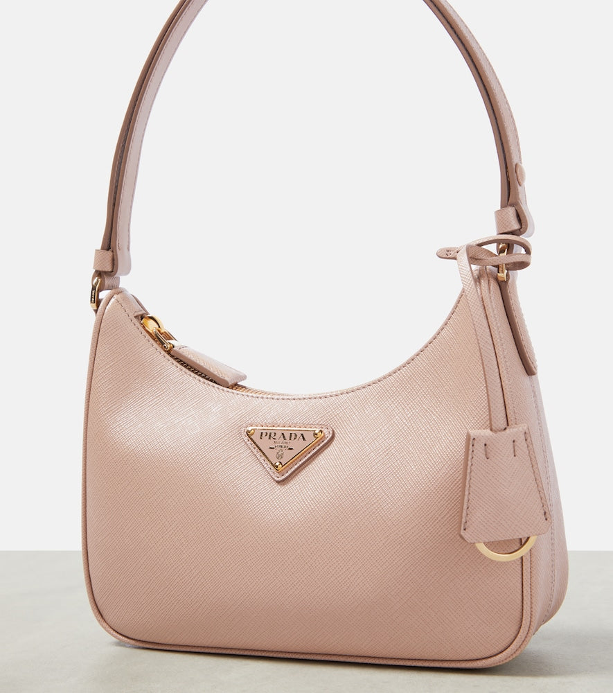 Prada Re-Edition Mini leather shoulder bag