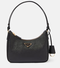 Prada Re-Edition Mini leather shoulder bag - Prada Re-Edition 迷你皮革单肩包
