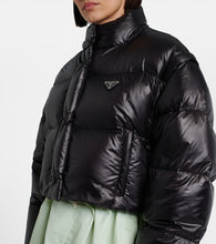 Prada Re-Nylon crop down jacket