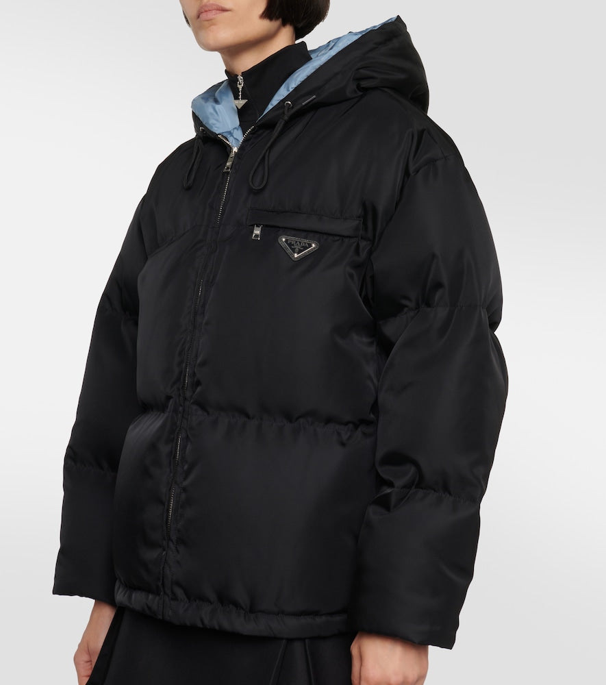 Prada Re-Nylon gabardine down jacket