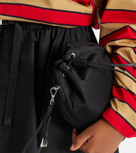 Prada Re-Nylon leather-trimmed bucket bag