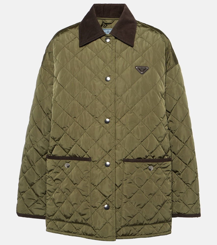 Prada Re-Nylon quilted jacket - Prada Re-Nylon 绗缝夹克