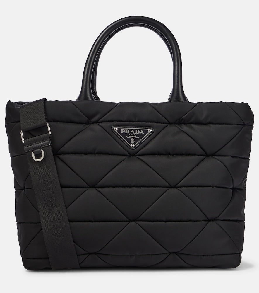 Prada Re-Nylon quilted tote - Prada Re-Nylon 绗缝手提包