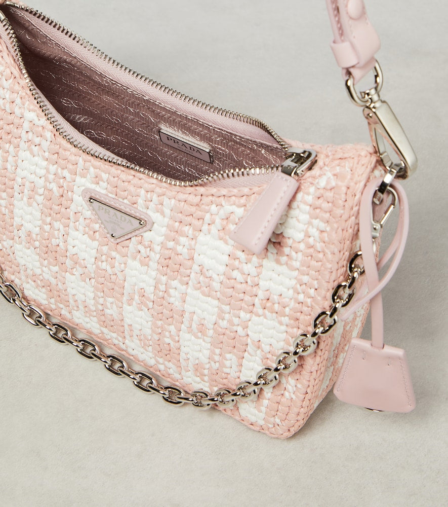 Prada Re-edition crochet shoulder bag