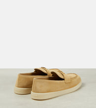 Prada Saint Tropez suede loafers