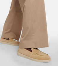 Prada Saint Tropez suede loafers