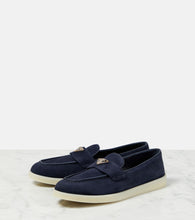 Prada Saint Tropez suede loafers