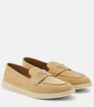 Prada Saint Tropez suede loafers - Prada Saint Tropez 麂皮乐福鞋