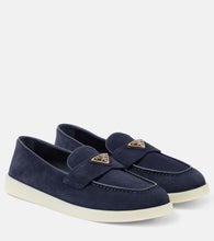 Prada Saint Tropez suede loafers - Prada Saint Tropez 麂皮乐福鞋