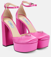 Prada Satin platform pumps - Prada Satin厚底高跟鞋